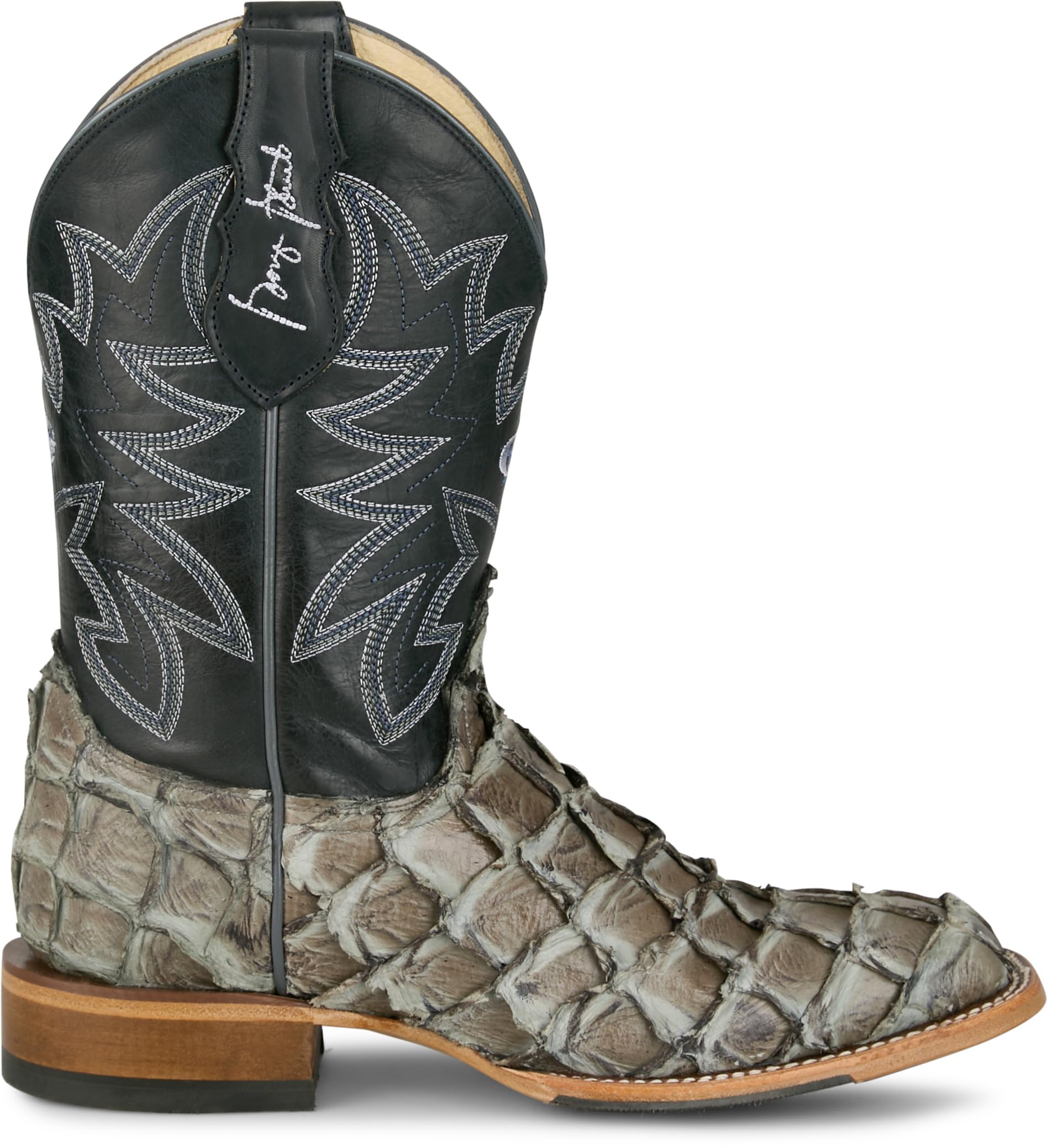 Justin Ocean View Men's Classic Western Boots – George Strait Collection – Durable Leather, Comfortable Fit, Stylish Design - Image 4