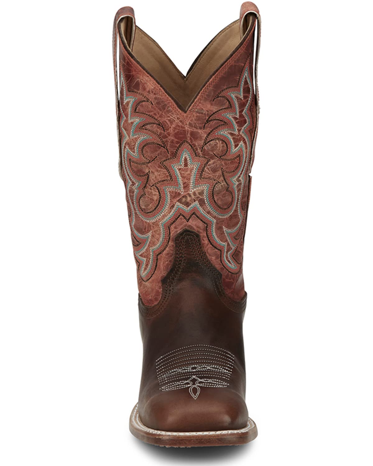 Justin Women's Stoneage Western Boot Broad Square Toe - Aq7020 - Image 4